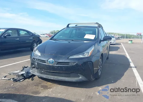 2020 Toyota Prius Limited z USA, uszkodzony, nr VIN JTDKARFU0L3115138